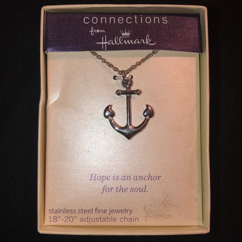 ⚓️Connections from Hallmark pendant and chain.
